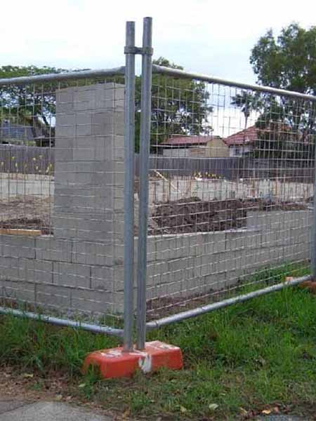 Chain link fence